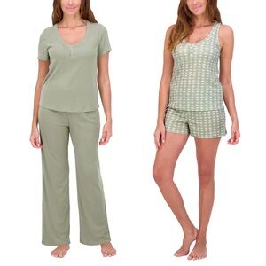 Live 2 Lounge 4PC Pointelle Lounge Set XXL